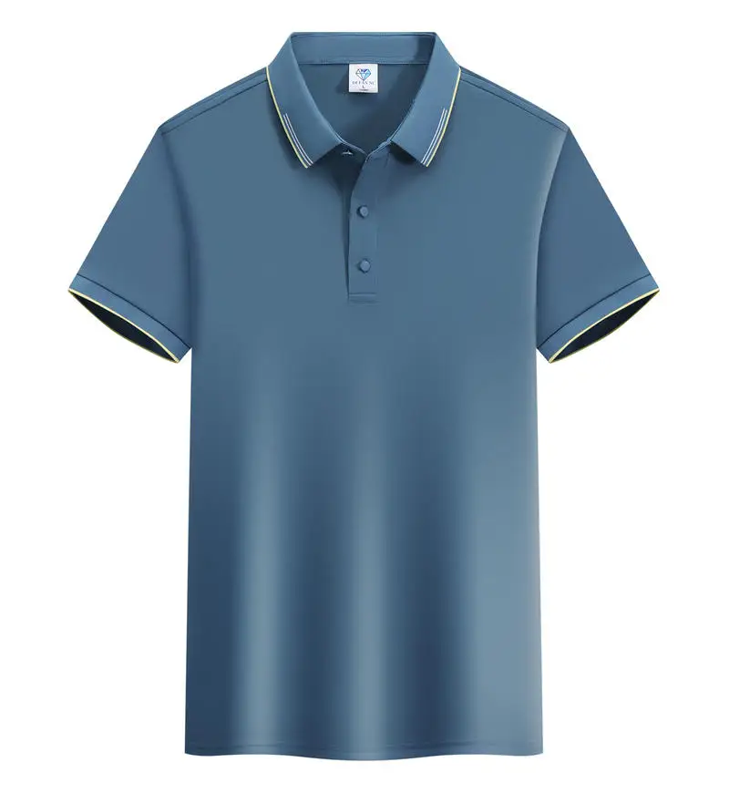 Customized LOGO Polo Shirt Men Summer Men's Shorts Sleeve Contrast Color Polo Business Luxury Men Tee Shirt Print LOGO LS-D663
Customized LOGO Polo Shirt Men Summer Men's Shorts Sleeve Contrast Color Polo Business Luxury Men Tee Shirt Print LOGO LS-D663