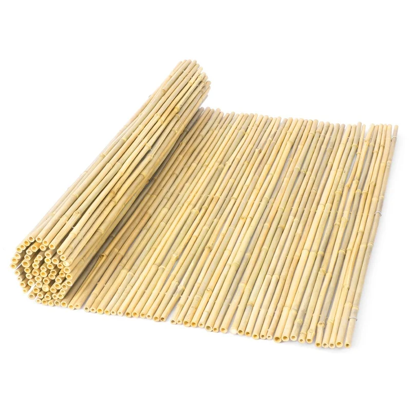 Natural Bamboo Fence Panel 4 ft H x 6 ft L x 0.75 in D
Natural Bamboo Fence Panel 4 ft H x 6 ft L x 0.75 in D