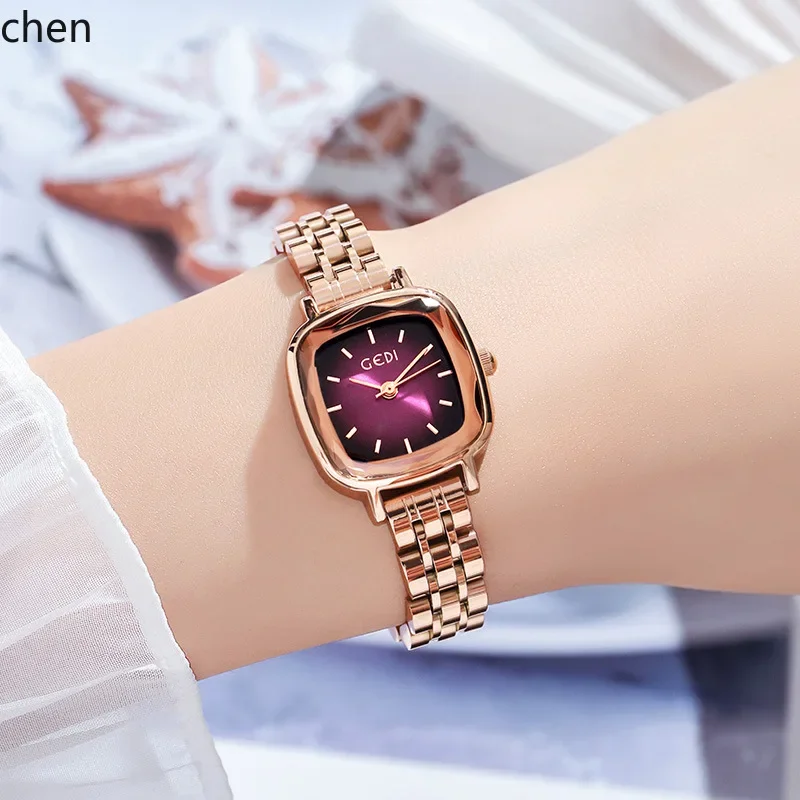 minimalist compact dial retro square watch for women
minimalist compact dial retro square watch for women