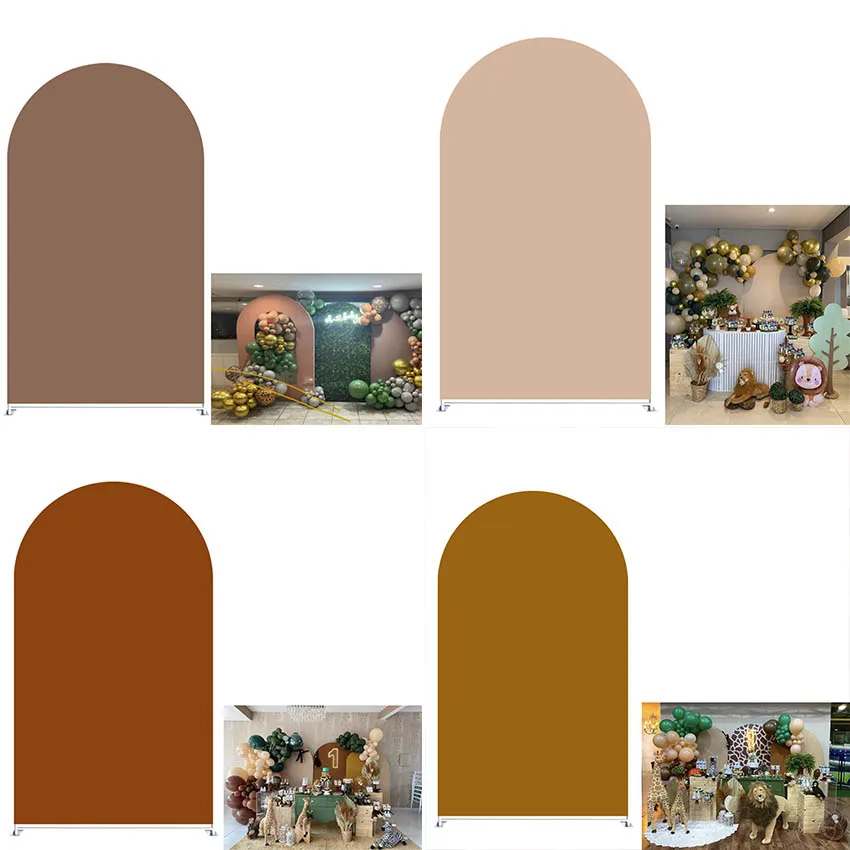 LS Custom 2-Sided Solid Brown Jungle Safari Kids Birthday Party Baby Shower Covers Chiara Arch Background Decor Backdrop
LS Custom 2-Sided Solid Brown Jungle Safari Kids Birthday Party Baby Shower Covers Chiara Arch Background Decor Backdrop