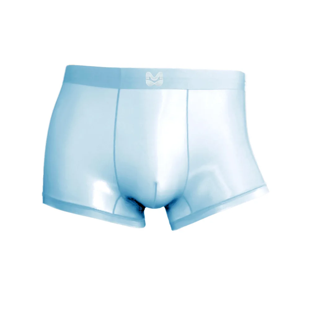 Men's Ice Silk Boxer Briefs Ultra-thin Sheer Seamless Quick Dry Summer Underwear Gay Erotic U Pouch Boxy Underwear Boxers Trunks
Men's Ice Silk Boxer Briefs Ultra-thin Sheer Seamless Quick Dry Summer Underwear Gay Erotic U Pouch Boxy Underwear Boxers Trunks