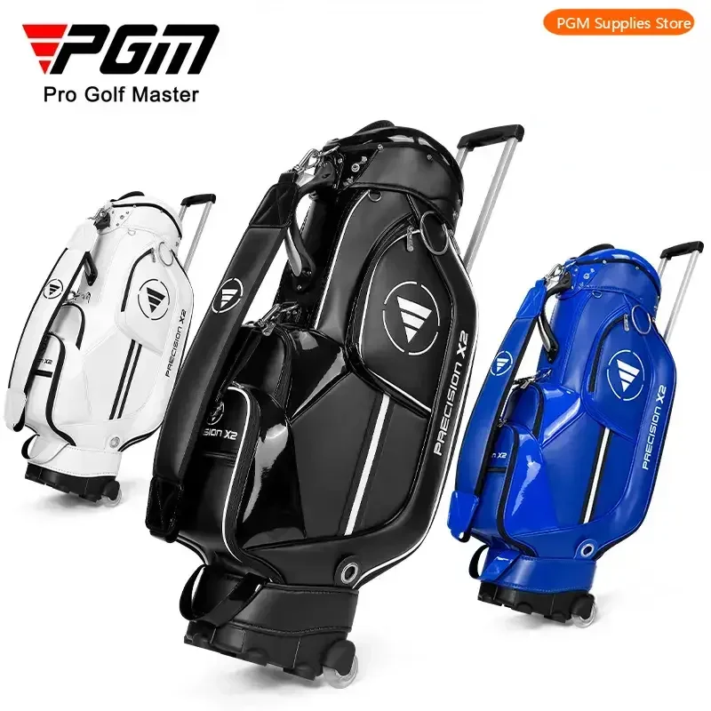 PGM Golf Standard Ball Bag New Professional Leather Waterproof Golf Cart Club Airbag High Capacity Package With Wheel
PGM Golf Standard Ball Bag New Professional Leather Waterproof Golf Cart Club Airbag High Capacity Package With Wheel