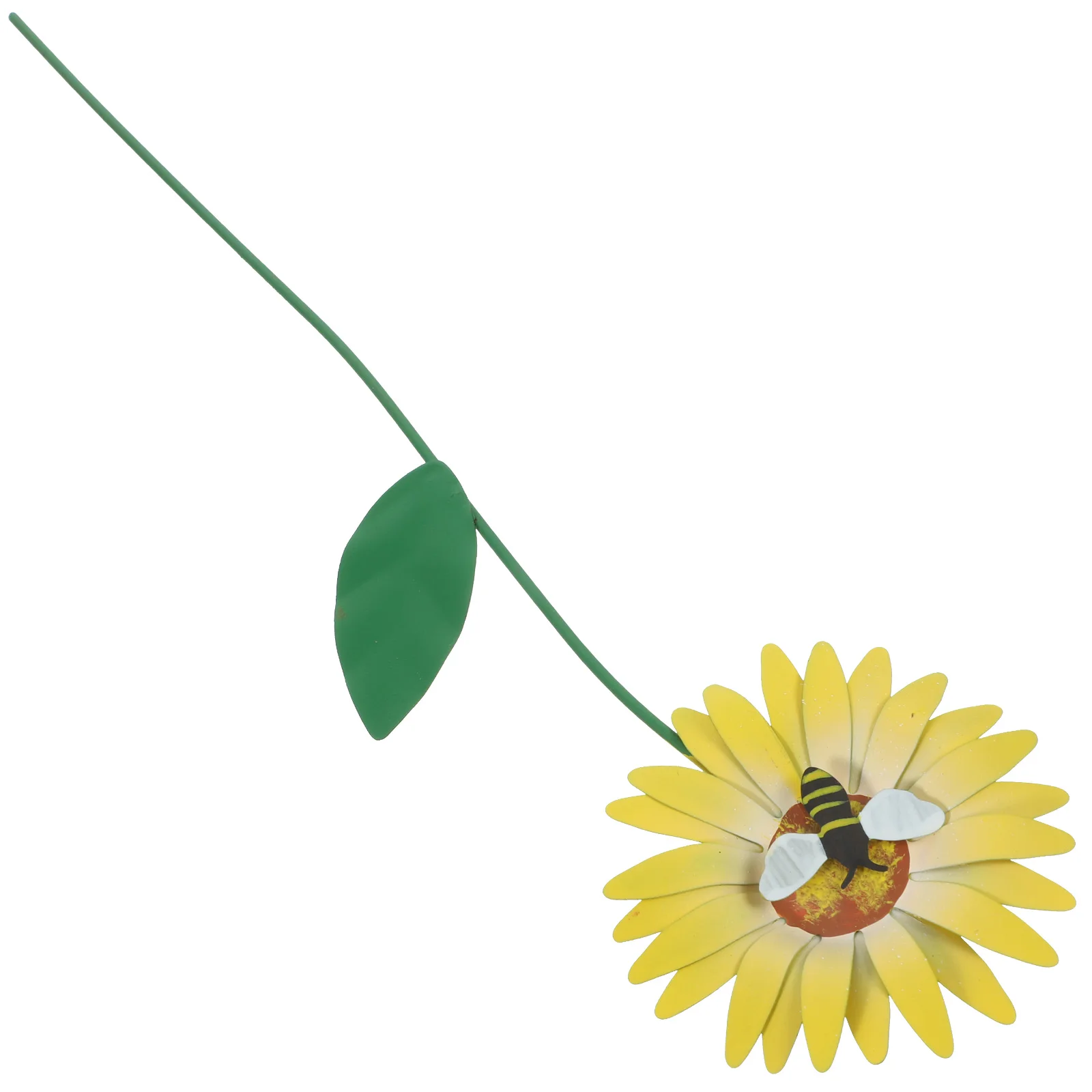 Iron Flowers Bees Sunflower Yellow Garden Stakes Decor Flower Pot Stakes Durable Metal Craft Patio Lawn nament
Iron Flowers Bees Sunflower Yellow Garden Stakes Decor Flower Pot Stakes Durable Metal Craft Patio Lawn nament
