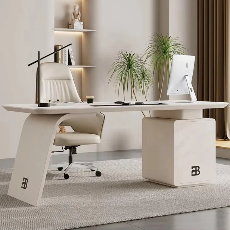Light Luxury Cream Style Italian Minimalist Modern Office Desk for Home Study Room
Light Luxury Cream Style Italian Minimalist Modern Office Desk for Home Study Room