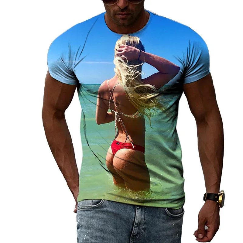 Funny Hip Hop Beach Sexy Girl 3d Printed Plus Size Men's and Women's T-shirts Casual Sport Quick Drying Breathable Short Sleeves
Funny Hip Hop Beach Sexy Girl 3d Printed Plus Size Men's and Women's T-shirts Casual Sport Quick Drying Breathable Short Sleeves