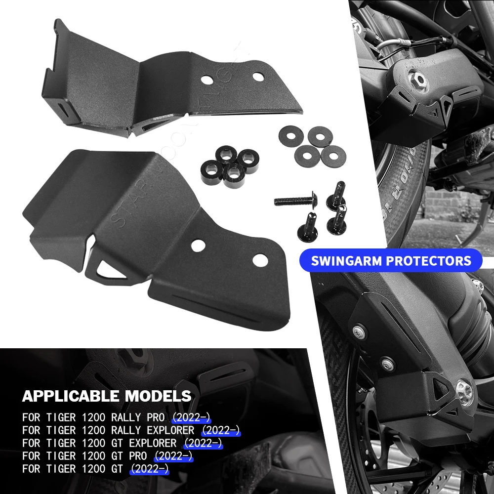 Motorcycle Swingarm Protectors Cover Guards For Tiger 1200 Tiger1200 GT Pro Explorer Rally 2022 2023 - Swing Arm Protection
Motorcycle Swingarm Protectors Cover Guards For Tiger 1200 Tiger1200 GT Pro Explorer Rally 2022 2023 - Swing Arm Protection