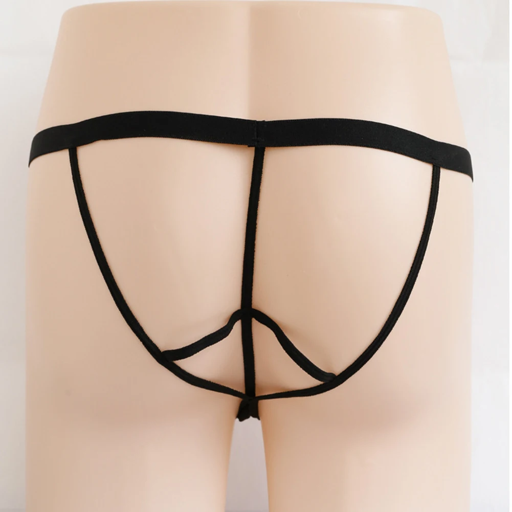 Underwear Mens Brief Solid Color T-back Thin Thong Underpants Black Breathable Briefs Classic Comfortable G-String
Underwear Mens Brief Solid Color T-back Thin Thong Underpants Black Breathable Briefs Classic Comfortable G-String