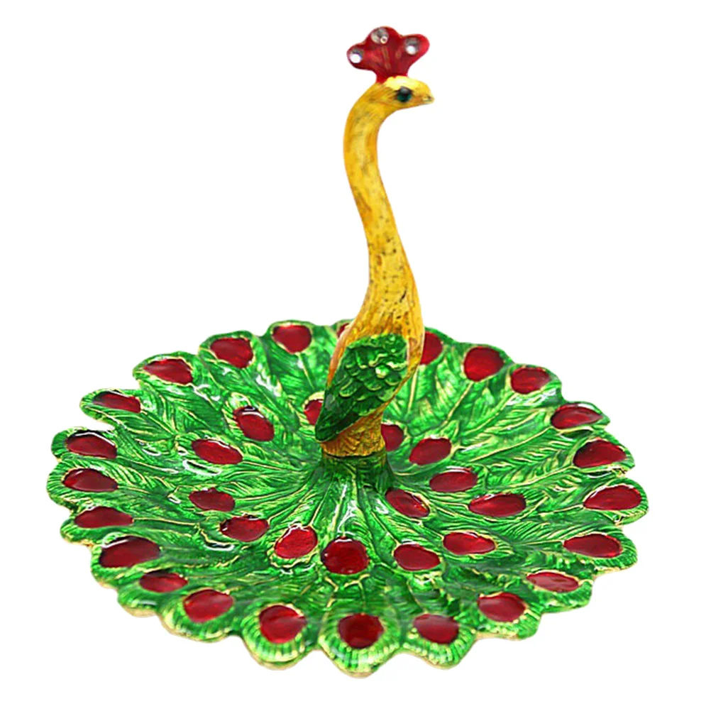 Поднос-органайзер для украшений в форме павлина из цинкового сплава, настольная подставка для хранения, декор для туалетного столика, держатель для мелочей, подарок для женщин
Поднос-органайзер для украшений в форме павлина из цинкового сплава, настольная подставка для хранения, декор для туалетного столика, держатель для мелочей, подарок для женщин
