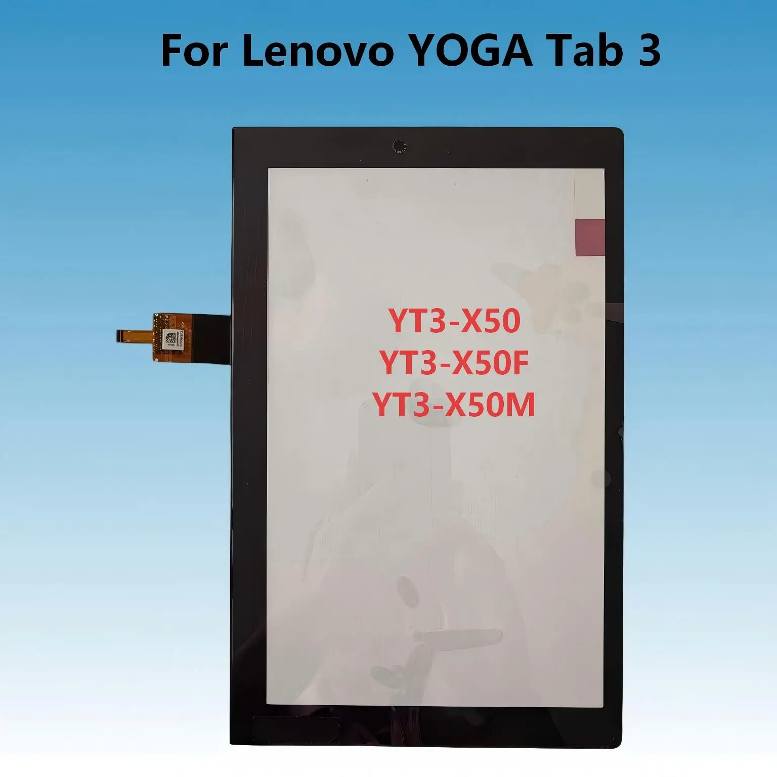 AAA For Lenovo YOGA Tab 3 10.1" YT3-X50F YT3-X50 YT3-X50M Touch Screen + OCA LCD Front Glass Panel Replacement
AAA For Lenovo YOGA Tab 3 10.1" YT3-X50F YT3-X50 YT3-X50M Touch Screen + OCA LCD Front Glass Panel Replacement