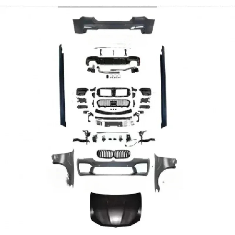 High Quality Car Wide Body Kit M5 Style Side and Front and Rear Series5 F10/F18 Upgraded 21 Version
High Quality Car Wide Body Kit M5 Style Side and Front and Rear Series5 F10/F18 Upgraded 21 Version