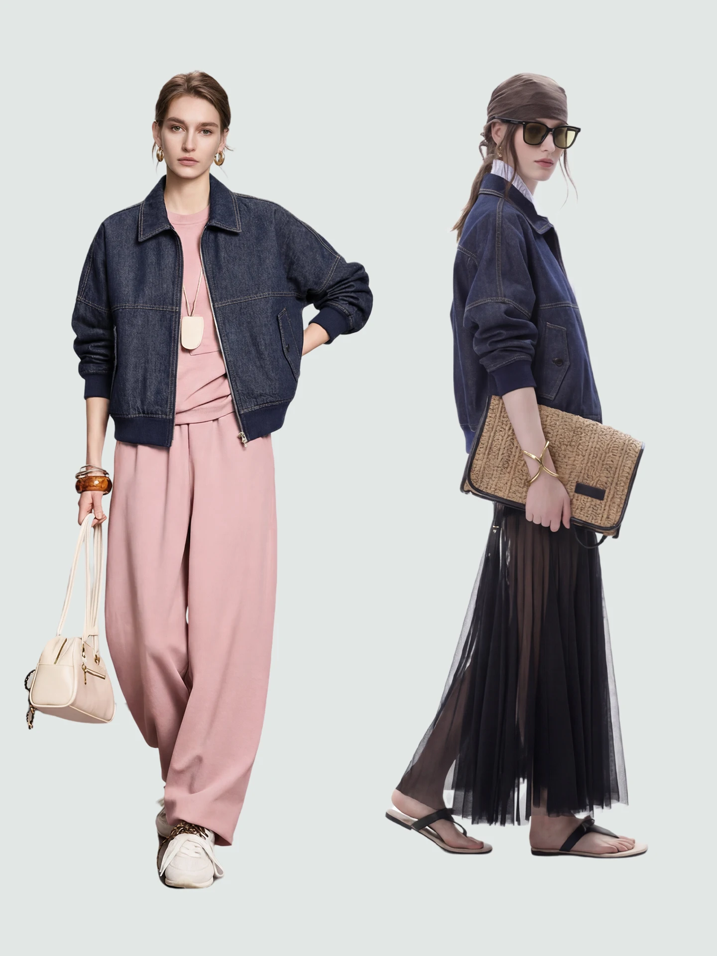 SueM BC Linen Cotton Denim Jacket Casual Commute Style Women's Short Outerwear Spring New Fashion Slimming Effect
SueM BC Linen Cotton Denim Jacket Casual Commute Style Women's Short Outerwear Spring New Fashion Slimming Effect