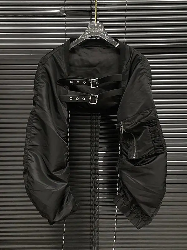 Autumn Black Gothic Pu Crop Jacket Women Harajuku Streetwear Hip Hop Emo Alt Long Sleeve Leather Hoodied Coats Female
Autumn Black Gothic Pu Crop Jacket Women Harajuku Streetwear Hip Hop Emo Alt Long Sleeve Leather Hoodied Coats Female