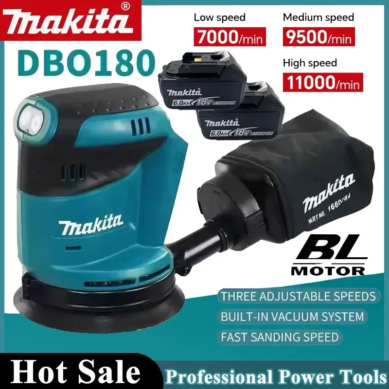 Аккумуляторная эксцентриковая шлифовальная машина Makita 18В (без аккумулятора и зарядного устройства) для шлифовки дерева, шпатлевки и полировки
Аккумуляторная эксцентриковая шлифовальная машина Makita 18В (без аккумулятора и зарядного устройства) для шлифовки дерева, шпатлевки и полировки