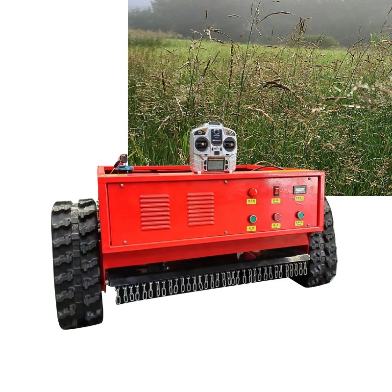 Multi-Function Gasoline Lawn Mower Tractor Remote Control Robot for Slope Self-Propelled Municipal & Environmental Machinerymowe
Multi-Function Gasoline Lawn Mower Tractor Remote Control Robot for Slope Self-Propelled Municipal & Environmental Machinerymowe