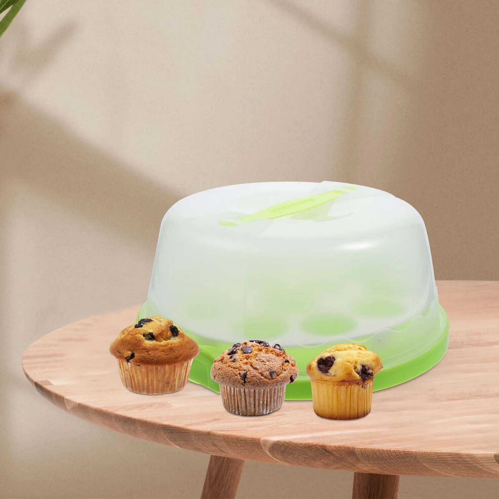 Portable Cake Carrier Box Handheld Reusable Plastic Cake Storage Container Baking Dessert Holder Birthday Cupcake Muffin
Portable Cake Carrier Box Handheld Reusable Plastic Cake Storage Container Baking Dessert Holder Birthday Cupcake Muffin