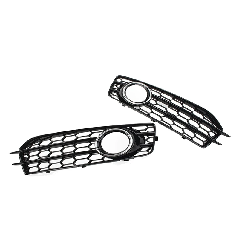 Car Front Bumper Fog Light Mesh Grille Parts For A3 8P 2009-2013 8P0807682D Fog Lamp Honeycomb Grille Covers
Car Front Bumper Fog Light Mesh Grille Parts For A3 8P 2009-2013 8P0807682D Fog Lamp Honeycomb Grille Covers