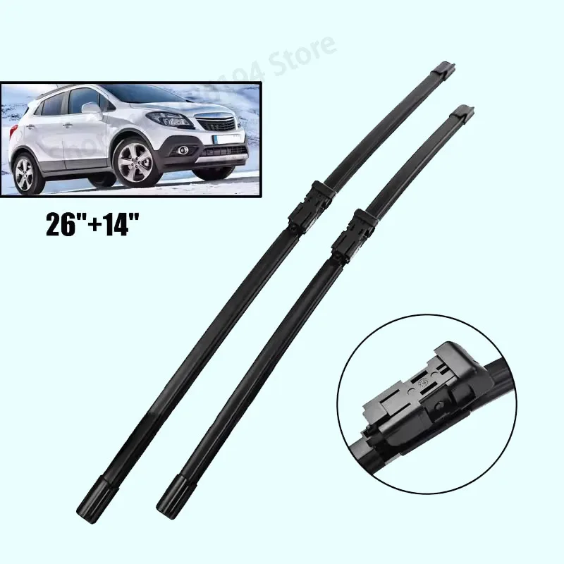Wiper LHD Front Wiper Blades For Opel Mokka A Buick Encore 2012 - 2020 Windshield Windscreen Window Rain Brushes 26"+14"
Wiper LHD Front Wiper Blades For Opel Mokka A Buick Encore 2012 - 2020 Windshield Windscreen Window Rain Brushes 26"+14"