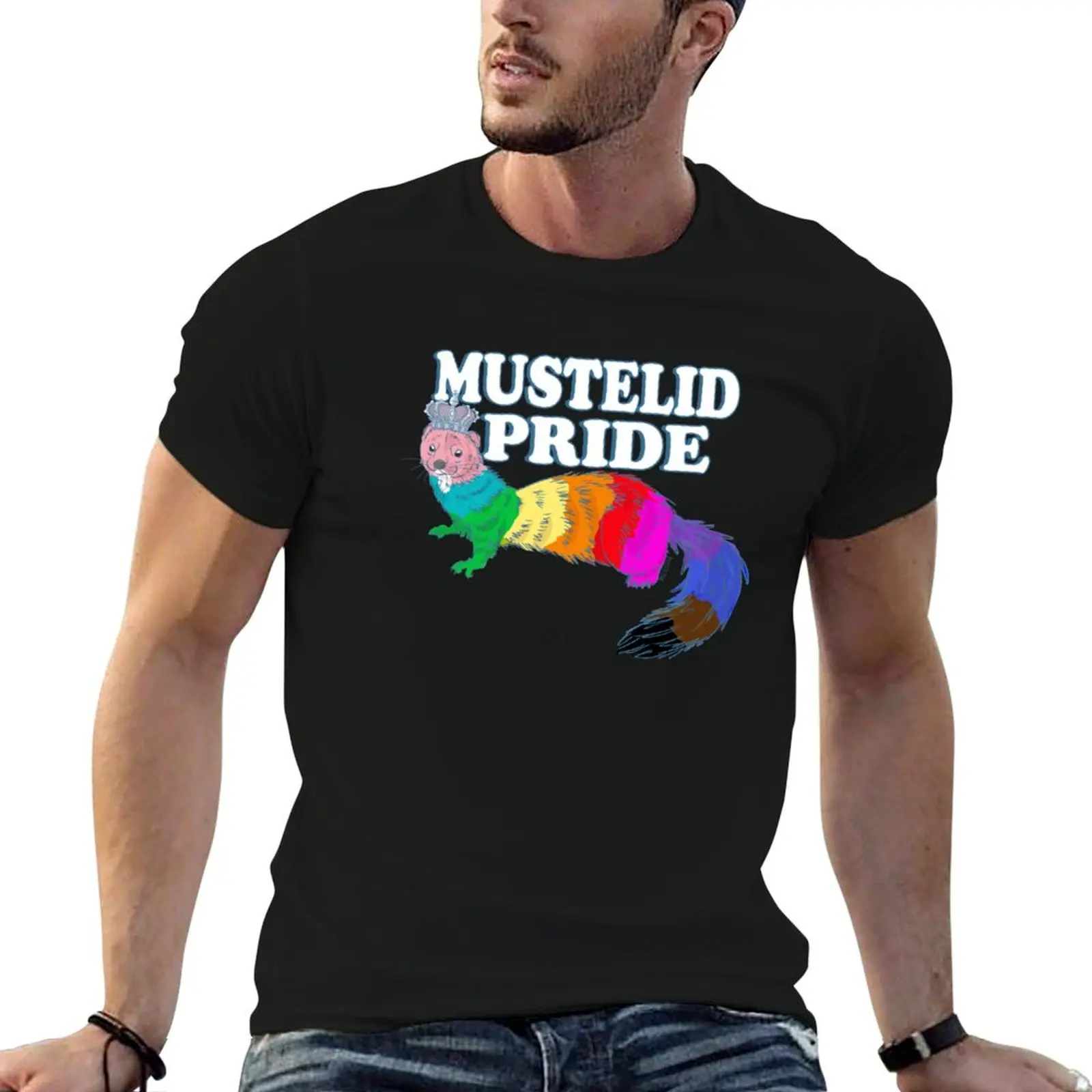 100% brand Mustelid Pride T-Shirt men cotton t shirt quality man cotton luxury high t shirt
100% brand Mustelid Pride T-Shirt men cotton t shirt quality man cotton luxury high t shirt