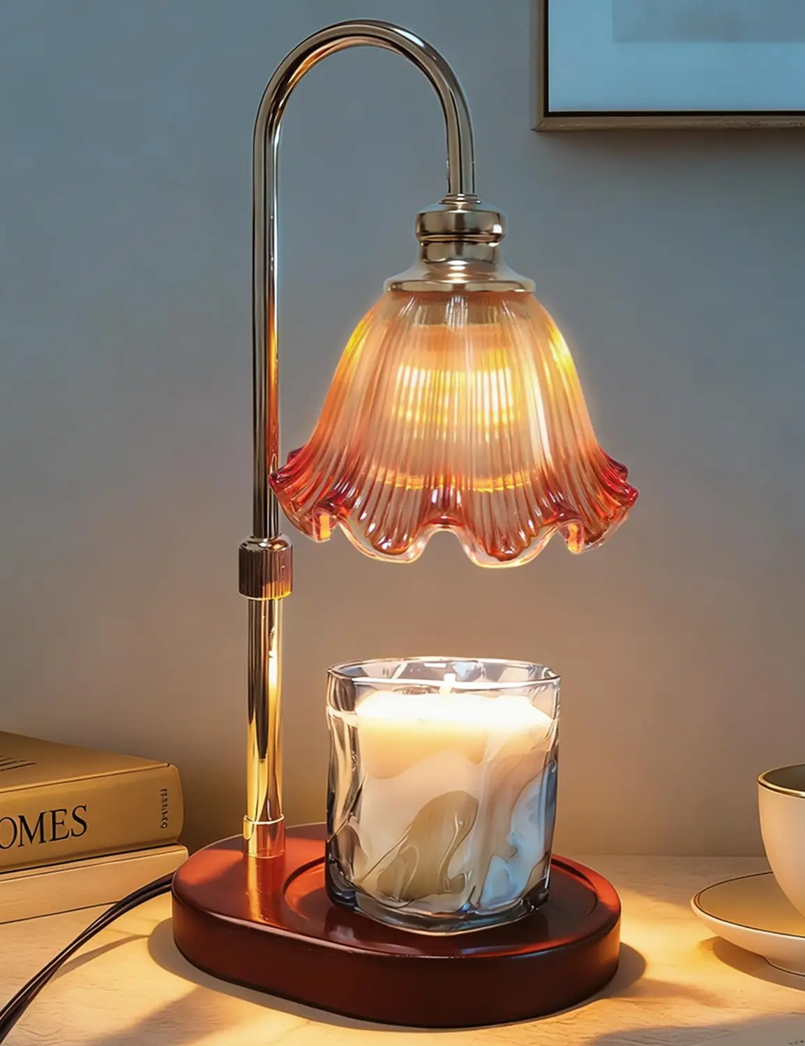 Регулируемая лампа-подогреватель для свечей с таймером и регулируемой яркостью — идеальный подарок для домашнего декора
Регулируемая лампа-подогреватель для свечей с таймером и регулируемой яркостью — идеальный подарок для домашнего декора