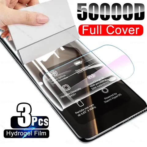 3Pcs For Xiaomi 15T Pro Front Hydrogel Film Not Glass Xiaomi15T Xiaomi15TPro Mi 15TPro 15 T T15 5G Global Clear Screen Protector