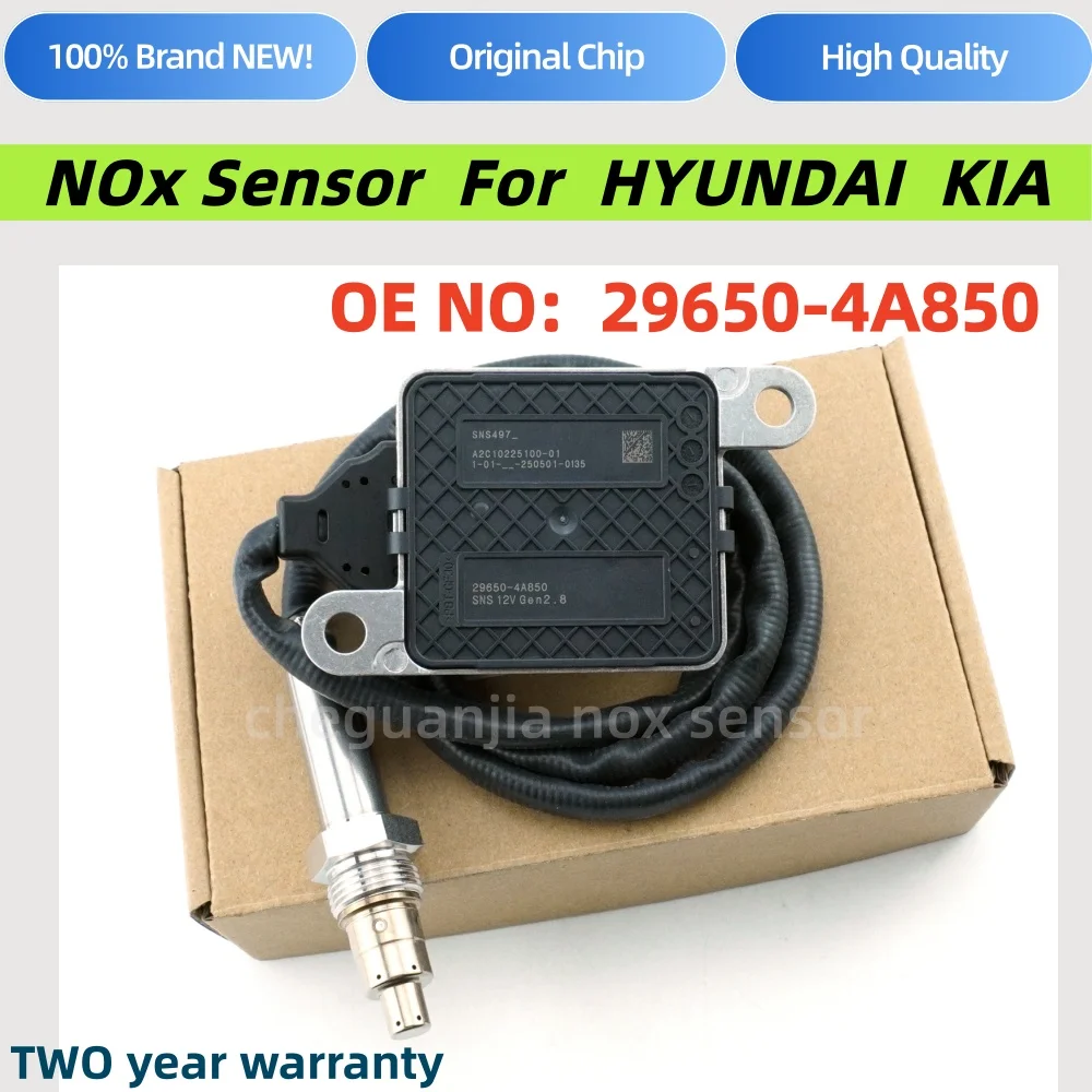 29650-4A850 Nitrogen Oxygen NOx Sensor 296504A850 for Hyundai KIA 296504A850 SNS497 A2C10225100-01 Car Spare Parts
29650-4A850 Nitrogen Oxygen NOx Sensor 296504A850 for Hyundai KIA 296504A850 SNS497 A2C10225100-01 Car Spare Parts