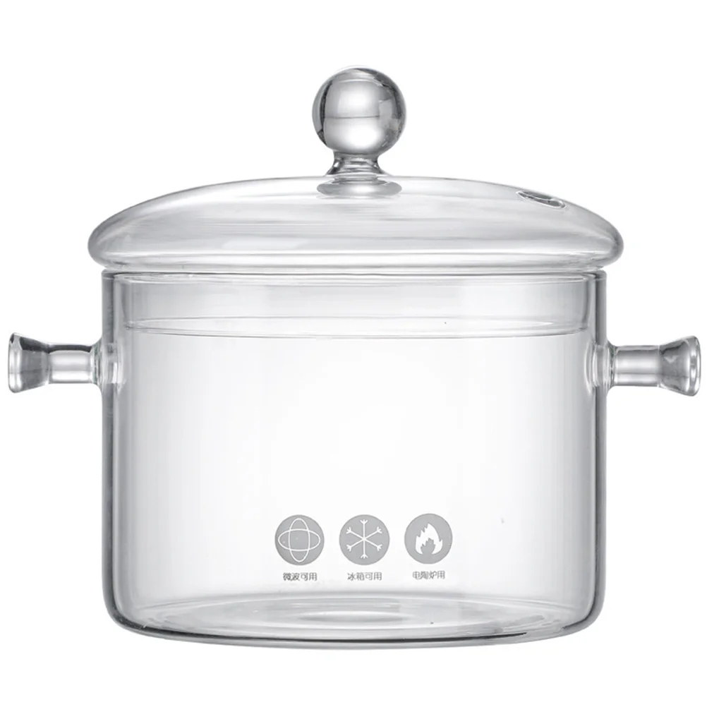 Glass Cooking Pots Pans for Cookware Double Handle Soup Stock Clear Transparent Stockpot Stockpots
Glass Cooking Pots Pans for Cookware Double Handle Soup Stock Clear Transparent Stockpot Stockpots