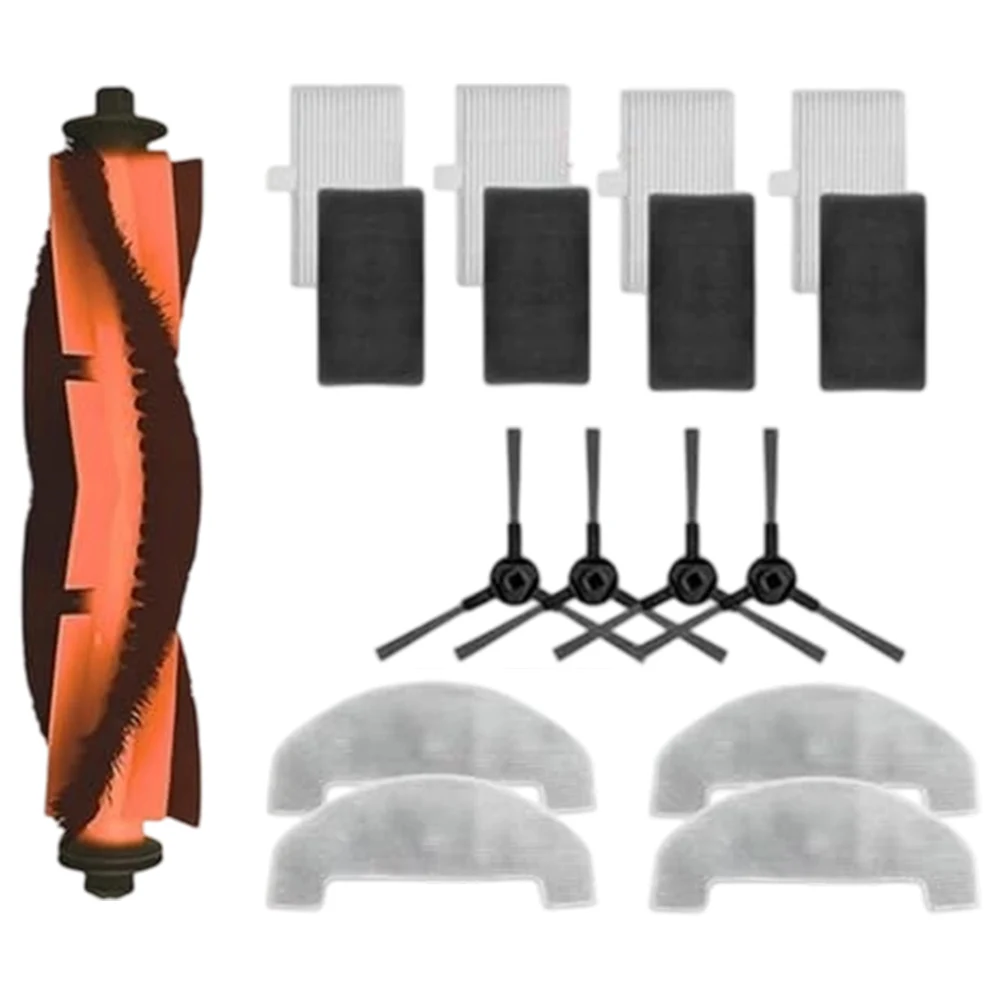 For Dreame For Mova E10 E20 PLUS Vacuum Cleaner Complete Accessory Kit Main Brush Side Brushes HEPA Filters Microfiber Mop
For Dreame For Mova E10 E20 PLUS Vacuum Cleaner Complete Accessory Kit Main Brush Side Brushes HEPA Filters Microfiber Mop