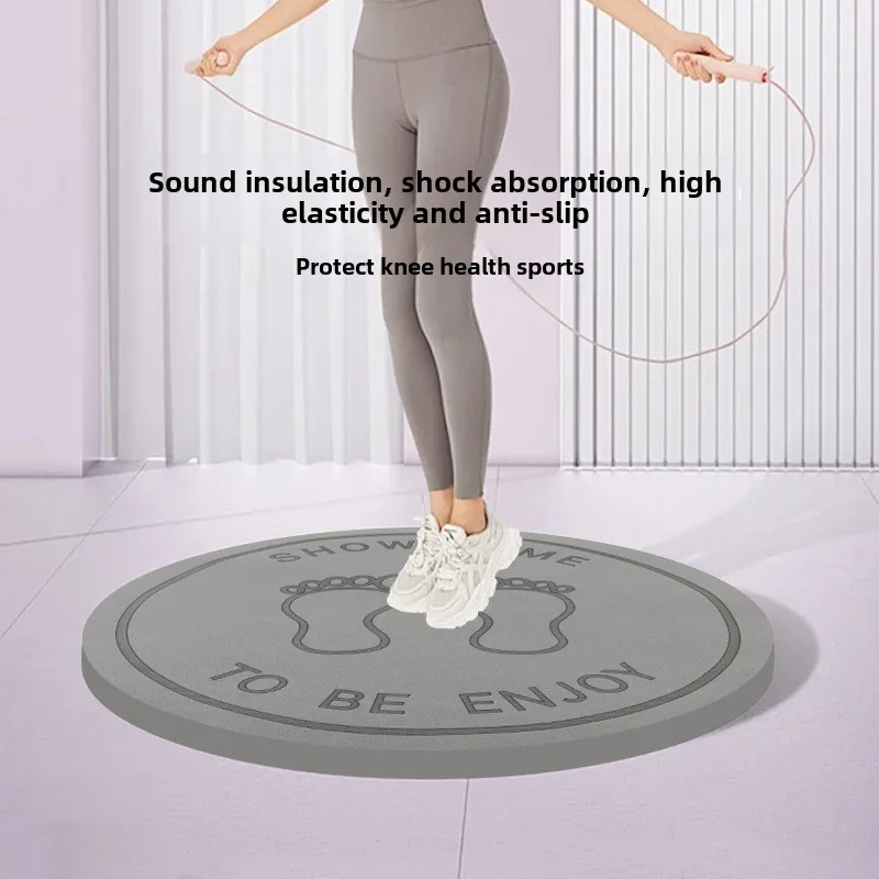 Anti-slip Sound Off Jump Rope Yoga Mat Buffer Wear-resistant Crushing Resistance Domestic Fitness Sports Expert TOP Seller
Anti-slip Sound Off Jump Rope Yoga Mat Buffer Wear-resistant Crushing Resistance Domestic Fitness Sports Expert TOP Seller