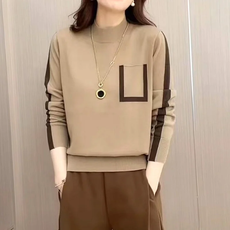 Autumn Winter Fashion Casual Comfortable Loose Long Sleeved O-neck T-shirts Solid Color Simple Retro Women's Clothing 2026
Autumn Winter Fashion Casual Comfortable Loose Long Sleeved O-neck T-shirts Solid Color Simple Retro Women's Clothing 2026