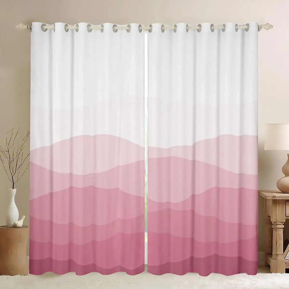 Волновая градиентная плотная занавеска, 2-панельная, оконная занавеска в стиле омбре для женщин, комната подростков, общежитие, абстрактные геометрические шторы для окон
Волновая градиентная плотная занавеска, 2-панельная, оконная занавеска в стиле омбре для женщин, комната подростков, общежитие, абстрактные геометрические шторы для окон