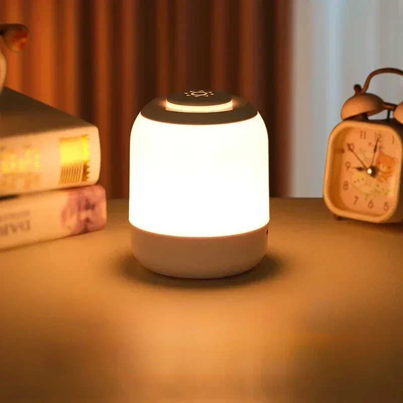 New rechargeable touch led night light breastfeeding bedside lamp atmosphere pat dormitory desk lamp
New rechargeable touch led night light breastfeeding bedside lamp atmosphere pat dormitory desk lamp