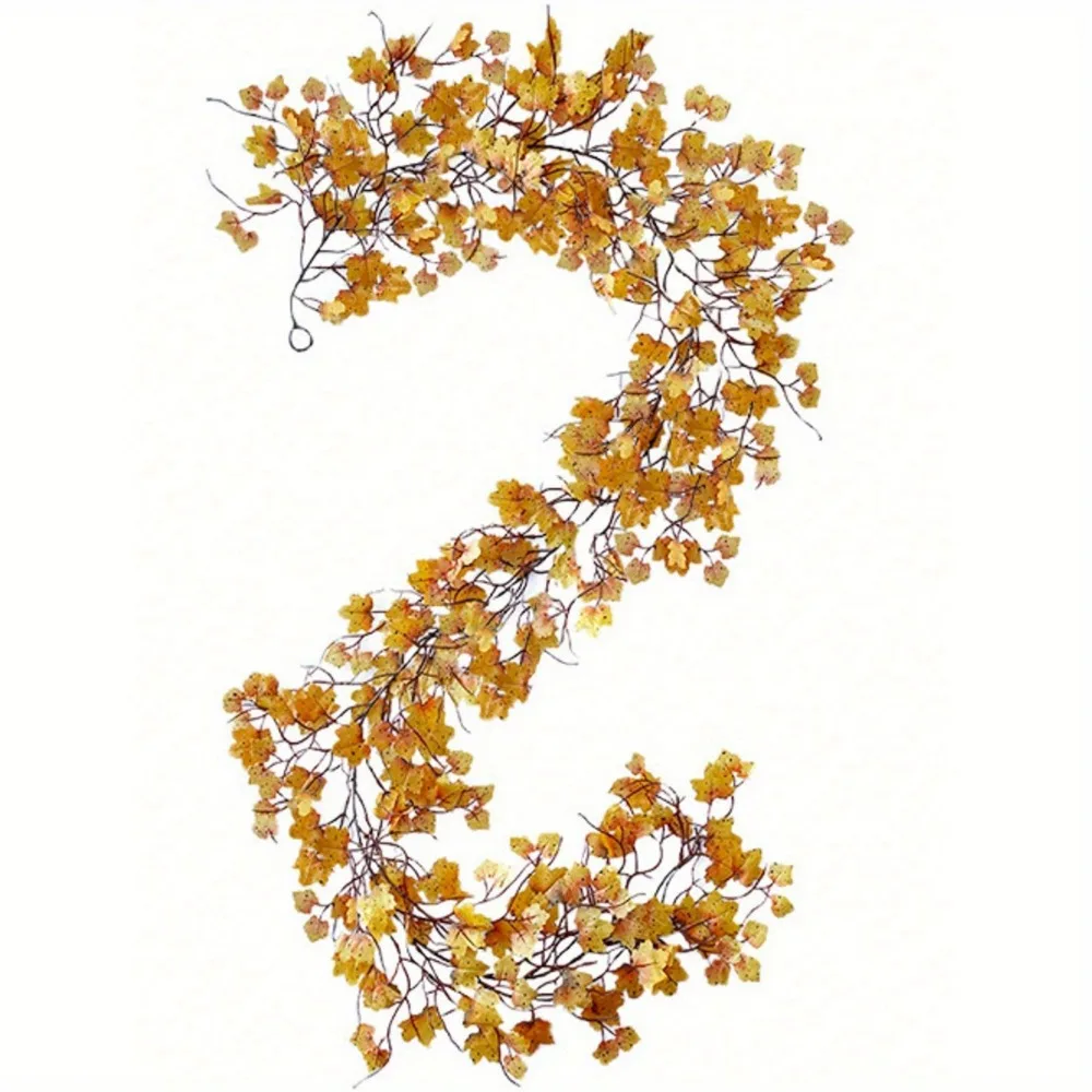 2 件 6.56ft Artificial Fall Leaves Garland, Autumn Maple Leaves Mantle Garland Hanging Vines for Home Decor Wedding
2 件 6.56ft Artificial Fall Leaves Garland, Autumn Maple Leaves Mantle Garland Hanging Vines for Home Decor Wedding