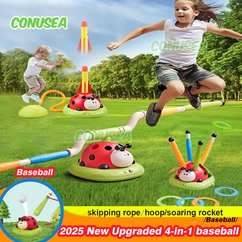 Upgrade Ladybug sporting toys Baseball 2/3/4/5-In-1 Sports Skipping Rope Machine Ferrule Jumping Toy Children Outdoor Play Games
Upgrade Ladybug sporting toys Baseball 2/3/4/5-In-1 Sports Skipping Rope Machine Ferrule Jumping Toy Children Outdoor Play Games