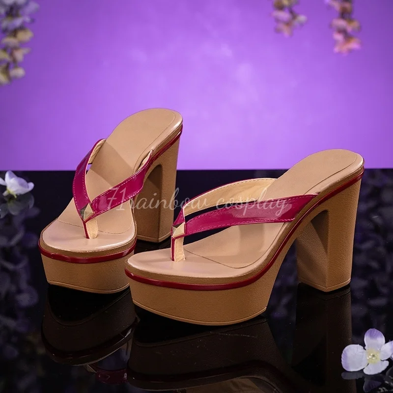 Raiden Shogun Cosplay Shoes Genshin Impact Raiden Shogun Beelzebul Game Genshin Impact Cosplay Clogs Woman Shoes
Raiden Shogun Cosplay Shoes Genshin Impact Raiden Shogun Beelzebul Game Genshin Impact Cosplay Clogs Woman Shoes