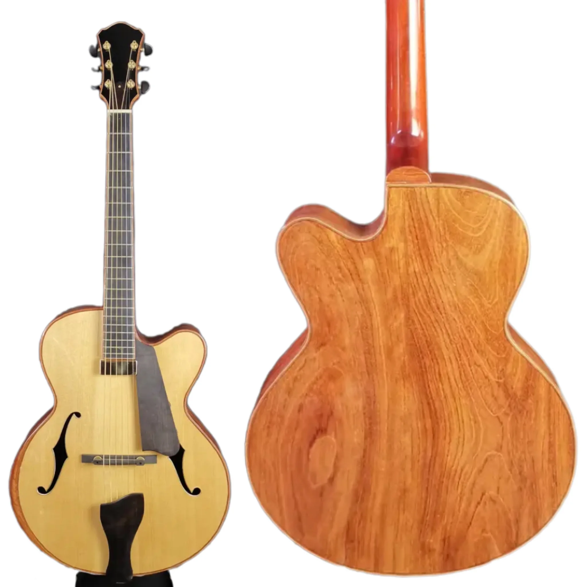 High Quality Handmade Rosewood Jazz Guitar with Premium Ebony Fingerboard Musical Instrument
High Quality Handmade Rosewood Jazz Guitar with Premium Ebony Fingerboard Musical Instrument