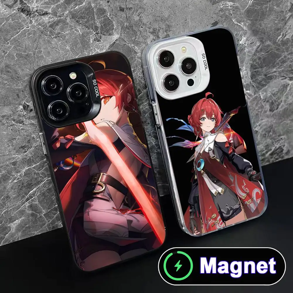 Wuthering Waves Danjin Phone Case for iPhone 17 16 15 14 13 12 11 Air Pro Max Plus Colorful Silver Magnet Cover
Wuthering Waves Danjin Phone Case for iPhone 17 16 15 14 13 12 11 Air Pro Max Plus Colorful Silver Magnet Cover
