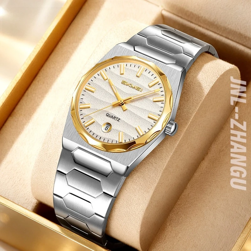 Fashion Luxury Men Watch Reloj Stainless Steel Wristwatch Waterproof Luminous Quartz Watches for Men
Fashion Luxury Men Watch Reloj Stainless Steel Wristwatch Waterproof Luminous Quartz Watches for Men