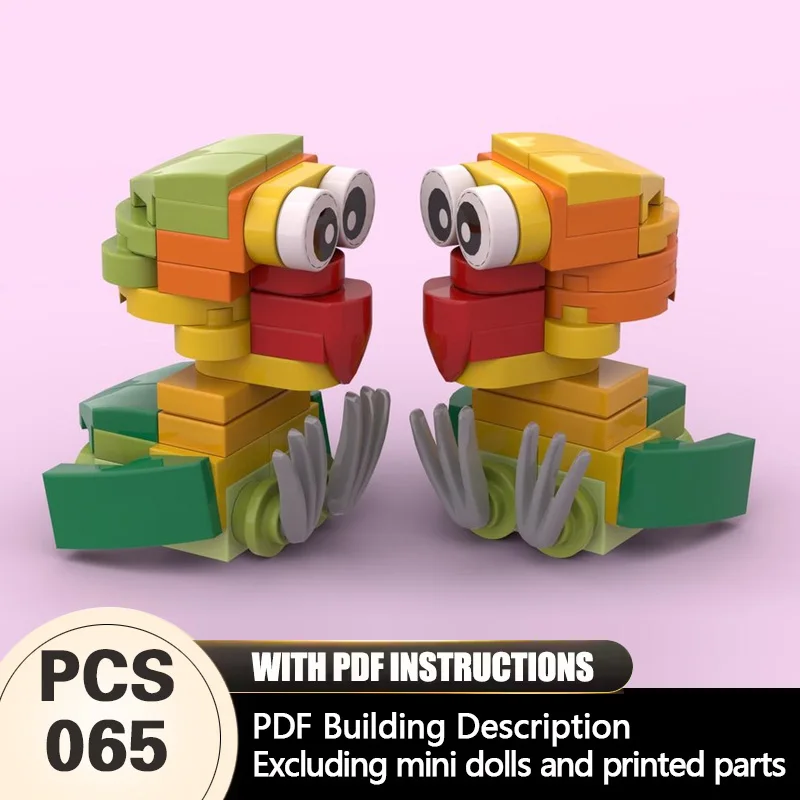 Creators Animal Series Model MOC Building Bricks Funny Blue Jay Modular Technology Gifts Holiday Assemble Children Toys Suit
Creators Animal Series Model MOC Building Bricks Funny Blue Jay Modular Technology Gifts Holiday Assemble Children Toys Suit