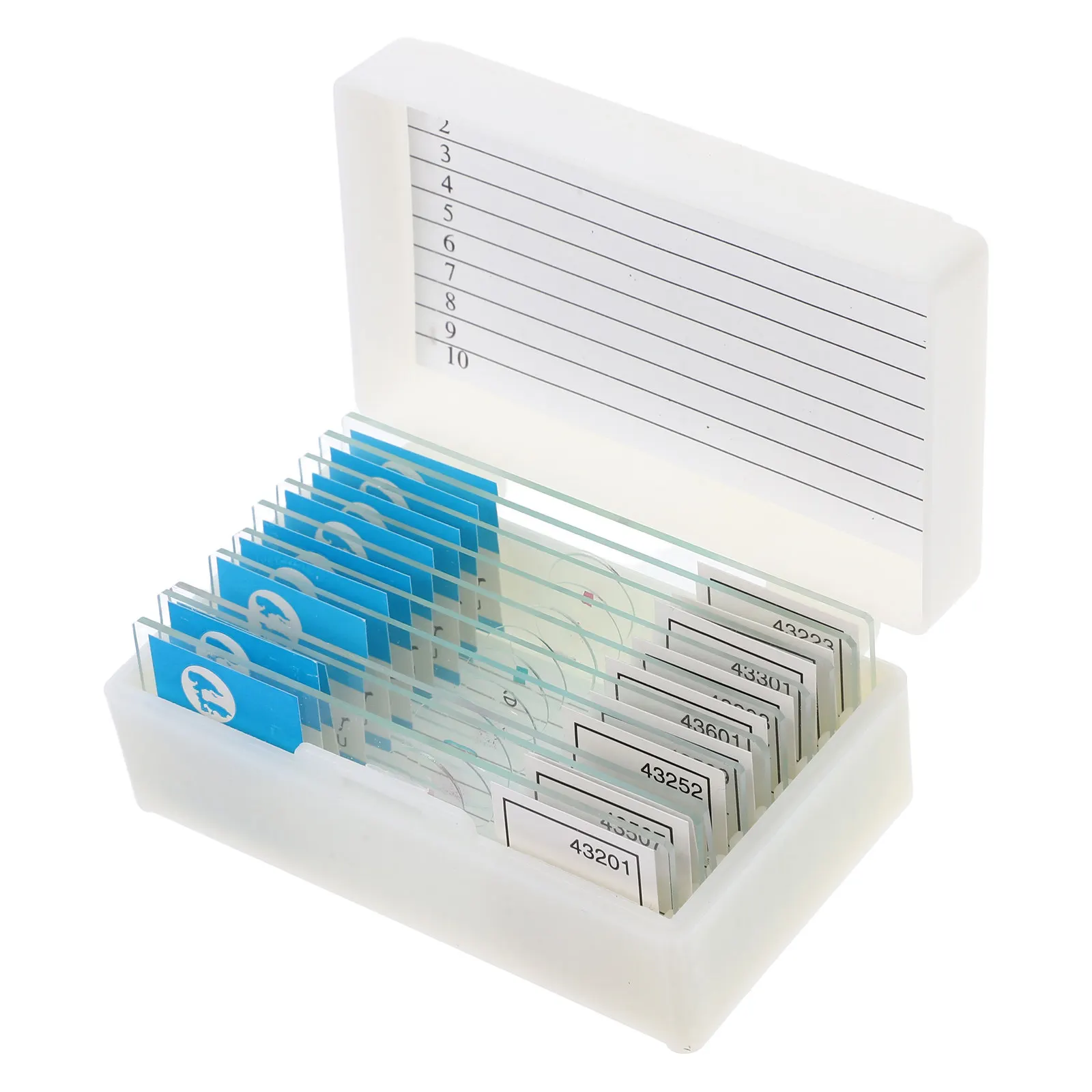 1Set Prepared Microscope Slides Biology Glass Specimen Collection Safe Reusable Teaching Equipment for Scientific Study Student
1Set Prepared Microscope Slides Biology Glass Specimen Collection Safe Reusable Teaching Equipment for Scientific Study Student