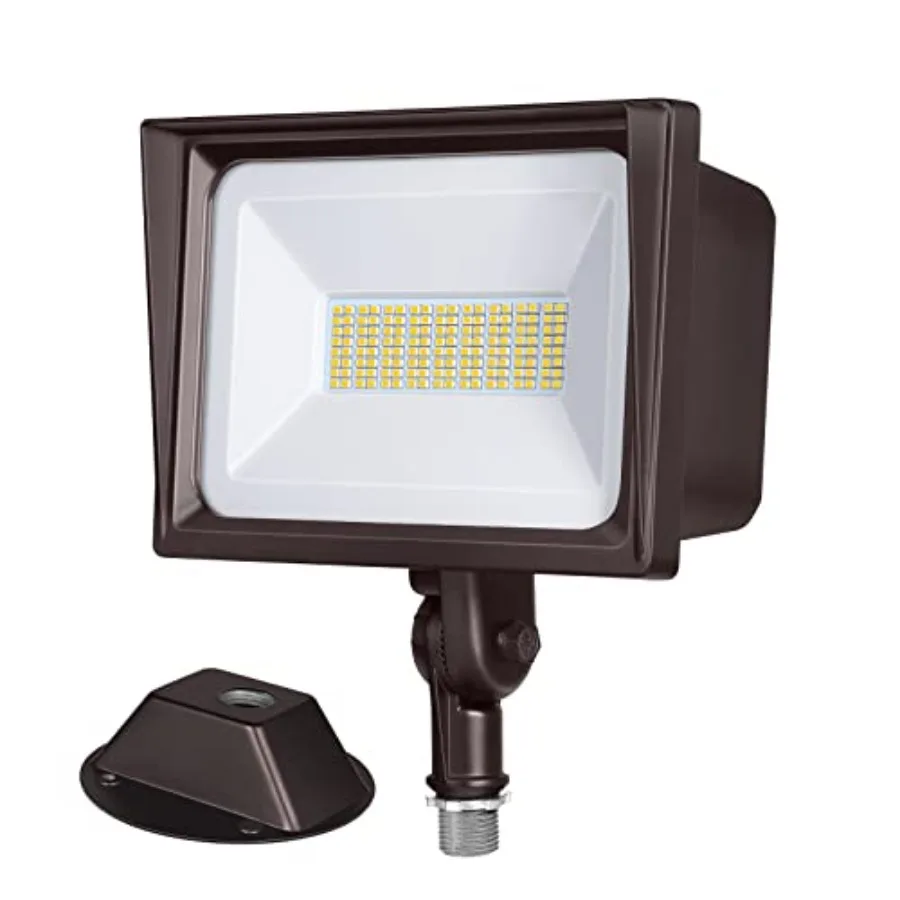 65W Flood Lights Outdoor, 6670 LM Super Bright 500W Equivalent IP65 Waterproof Knuckle Mount LED Security Light, 5000K Daylight
65W Flood Lights Outdoor, 6670 LM Super Bright 500W Equivalent IP65 Waterproof Knuckle Mount LED Security Light, 5000K Daylight