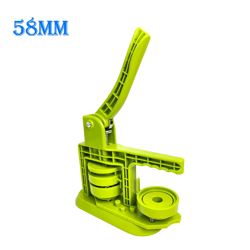 New 58mm Badge Button Maker Machine for DIY Making Badges Pins Button Rotating Type Manual Press Machine, Cannot Replace Mold
New 58mm Badge Button Maker Machine for DIY Making Badges Pins Button Rotating Type Manual Press Machine, Cannot Replace Mold