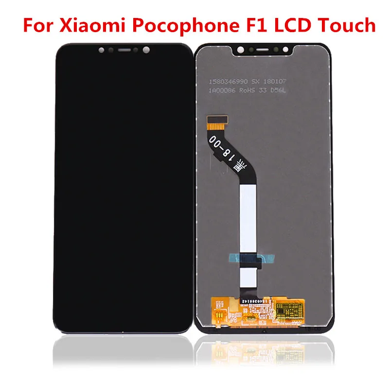 6.18" For Xiaomi Pocophone F1 LCD Display Touch Screen Digitizer Assembly with Frame for Xiaomi Poco F1 LCD Screen
6.18" For Xiaomi Pocophone F1 LCD Display Touch Screen Digitizer Assembly with Frame for Xiaomi Poco F1 LCD Screen