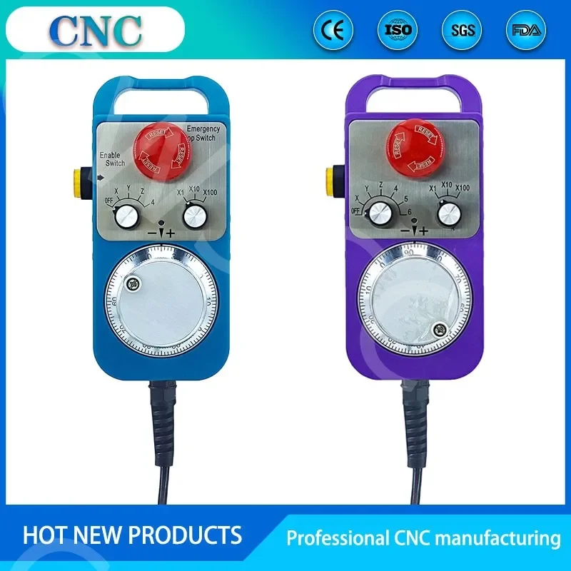 New CNC 5V pulse generator 4/6axis mpg pendant handwheel 5V for Fagor GSK Siemens Mitsubishi Fanuc system high quality
New CNC 5V pulse generator 4/6axis mpg pendant handwheel 5V for Fagor GSK Siemens Mitsubishi Fanuc system high quality