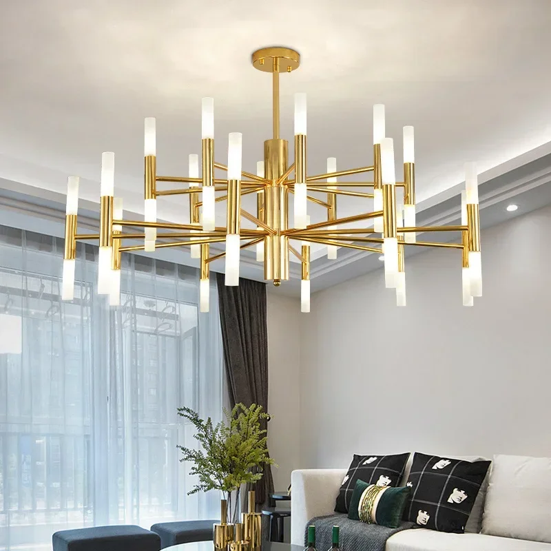 Nordic Simple Acrylic Tube Ceiling Chandelier Art Pendant Lamp for Kitchen Living Room Loft Restaurant Bedroom Lighting Fixtures
Nordic Simple Acrylic Tube Ceiling Chandelier Art Pendant Lamp for Kitchen Living Room Loft Restaurant Bedroom Lighting Fixtures