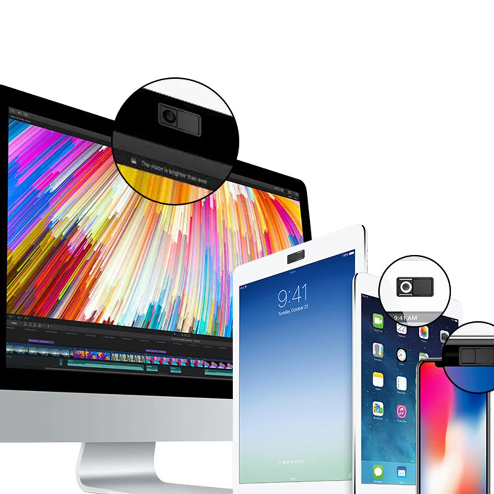 3Pcs Webcam Cover Privacy Slider for Computers Tablets Secure Protection Easy to Use No with
3Pcs Webcam Cover Privacy Slider for Computers Tablets Secure Protection Easy to Use No with