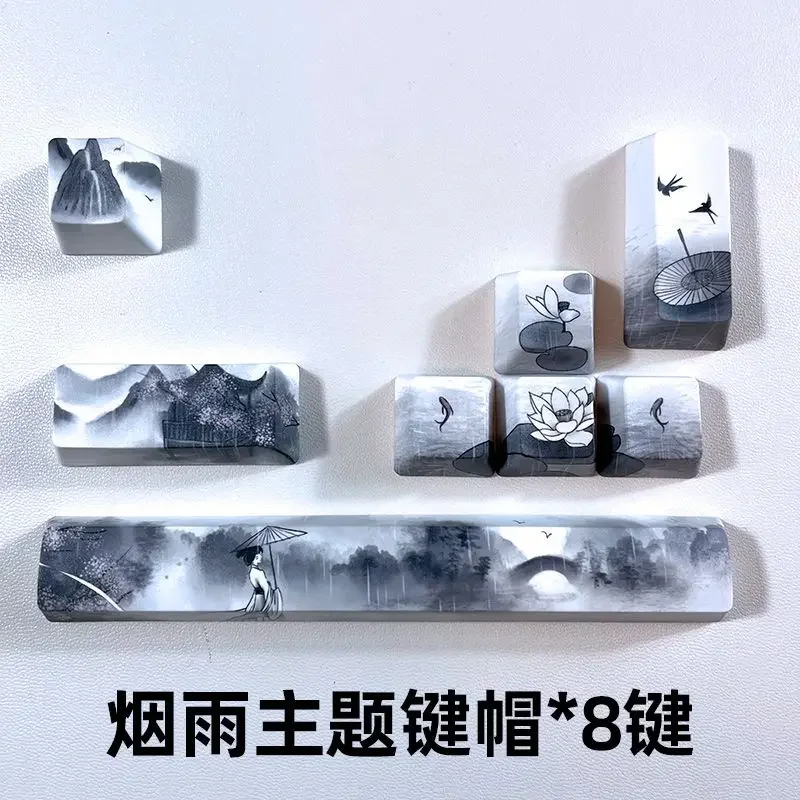 Theme PBT Sublimation Keycap 8 Keys Retro Style Personality Creative Supplement Single Customized DIY
Theme PBT Sublimation Keycap 8 Keys Retro Style Personality Creative Supplement Single Customized DIY