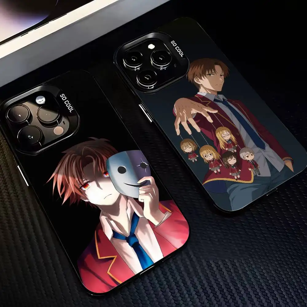 Classroom K-Kiyotaka Elite A-Ayanokoji Phone Case For iPhone 17,16,15,14,13,12,11 Plus,Pro,Colored Silver Plated Inside Cover
Classroom K-Kiyotaka Elite A-Ayanokoji Phone Case For iPhone 17,16,15,14,13,12,11 Plus,Pro,Colored Silver Plated Inside Cover