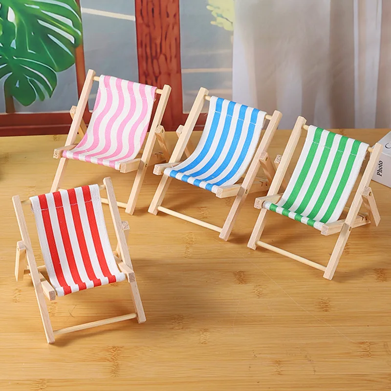 Mini 1/6 Dollhouse Chair Wooden Multicolors Foldable Beach Chair Model 11.5*12*10.6cm Camping Chair Ornament For 10cm Cotton
Mini 1/6 Dollhouse Chair Wooden Multicolors Foldable Beach Chair Model 11.5*12*10.6cm Camping Chair Ornament For 10cm Cotton