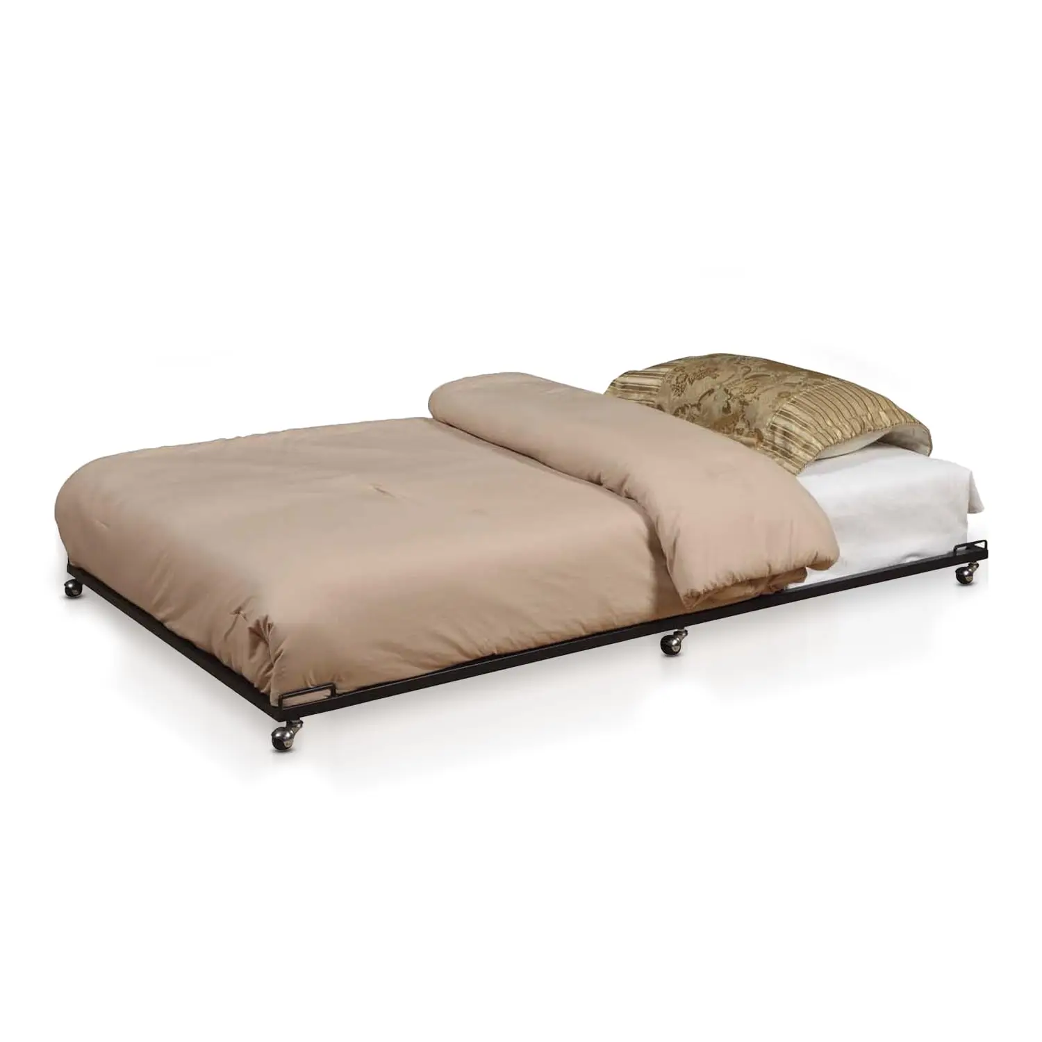 Furniture Designs - Twin Size Black Metal Roll Out Trundle Bed Frame for Daybed, Customized
Furniture Designs - Twin Size Black Metal Roll Out Trundle Bed Frame for Daybed, Customized