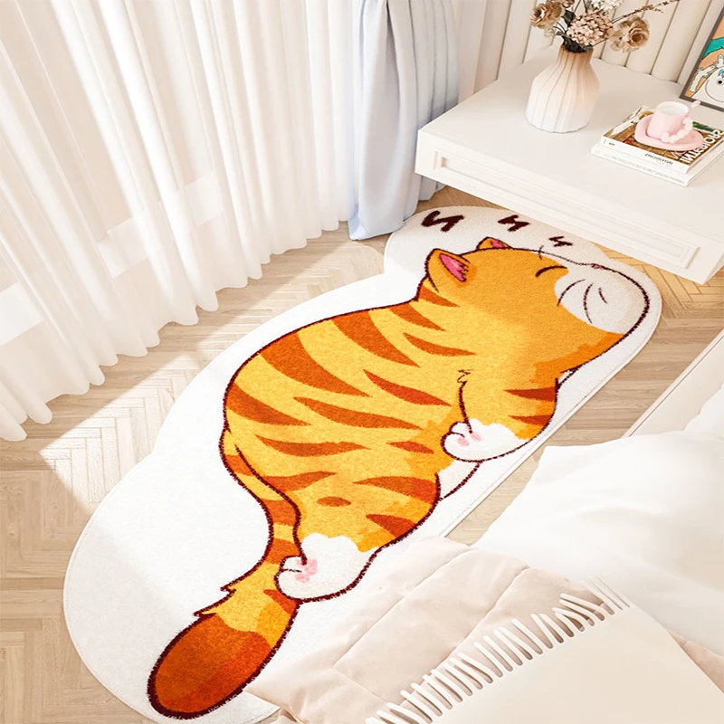 Bedroom Home Carpet Home Decoration Bedside Rug Living Room Cartoon Cat Floor Mat Cute Lounge Floor Mat Alfombras Para Sala
Bedroom Home Carpet Home Decoration Bedside Rug Living Room Cartoon Cat Floor Mat Cute Lounge Floor Mat Alfombras Para Sala